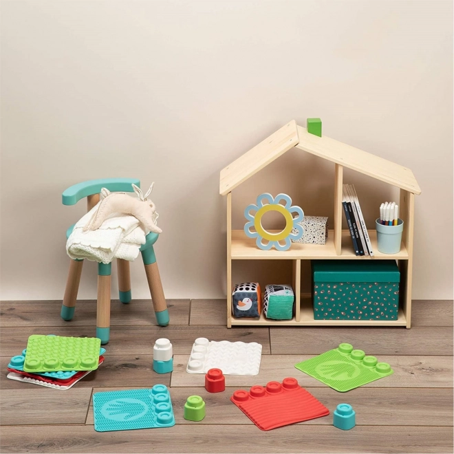 CLEMENTONI SOFT CLEMMY Tapis sensoriels avec cubes