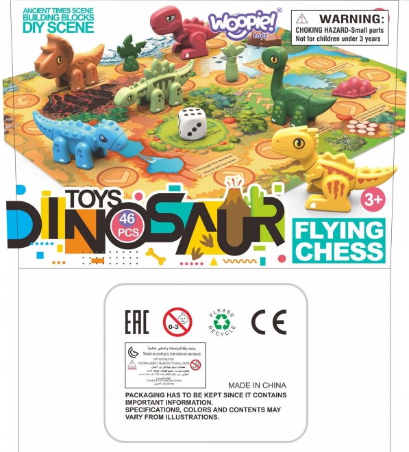 Set de construction Dinosaures 2en1 jeu de société