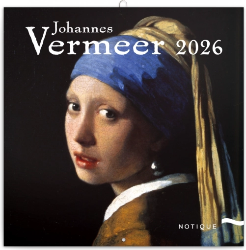 Calendrier-notes Johannes Vermeer 2026