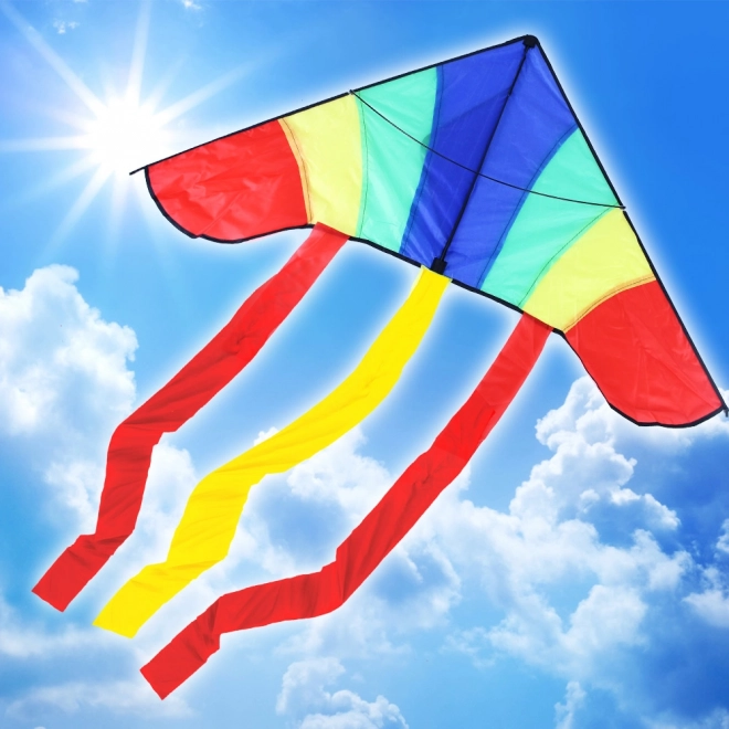 Cerf-volant coloré pour divertissement en plein air