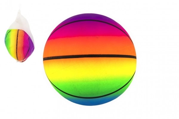 Ballon de basketball en caoutchouc - arc-en-ciel