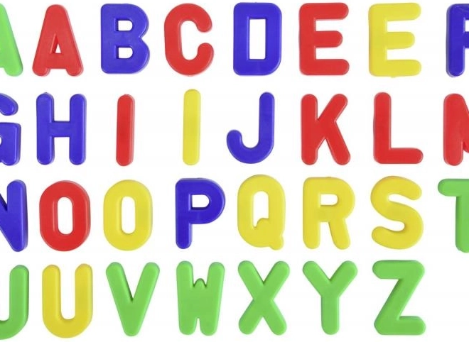 Lettres magnétiques A&F