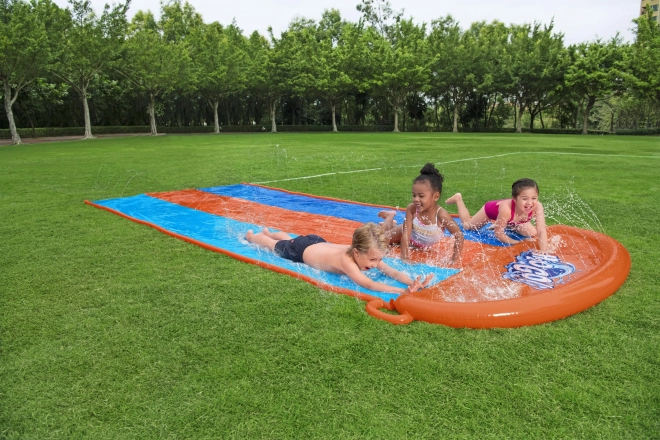 Toboggan aquatique trois voies 4,88 m