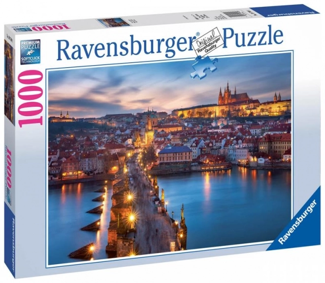 Puzzle Vue de Prague la Nuit 1000 pièces