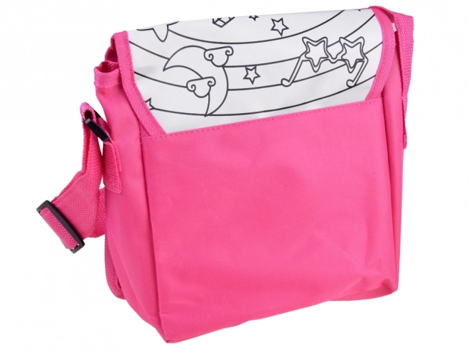 Sac à colorier avec licorne