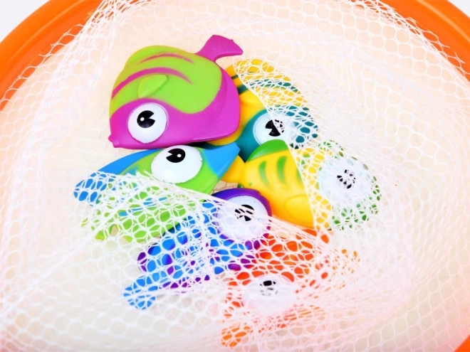 Épuisette de poisson jouet aquatique 6 pièces ZA2983