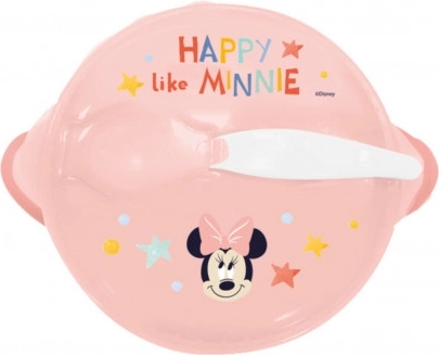Bol avec ventouse et couvercle Minnie