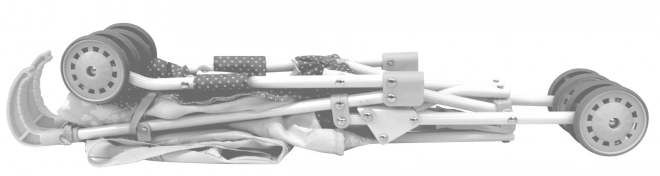 Poussette DeCuevas 90090 pliable pour poupées cannes Martina 2021 - 56 cm