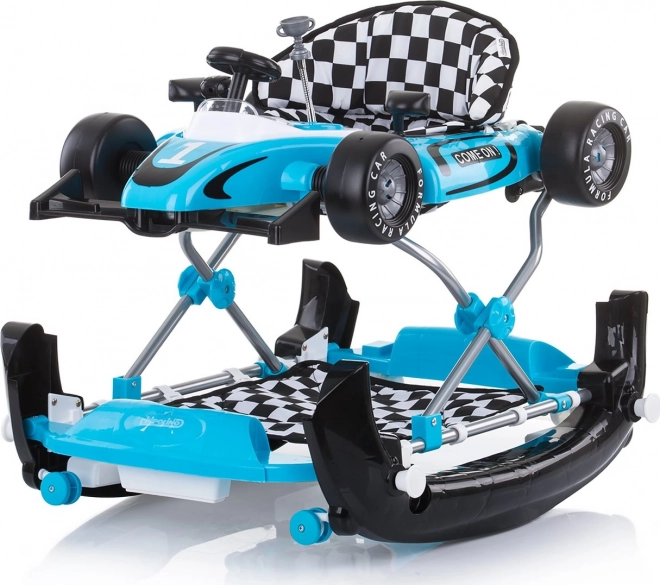 CHIPOLINO Trotteur interactif Car Racer 4 en 1 Bleu