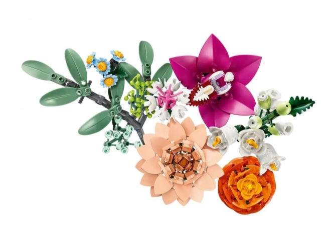Lego Botanicals magnifique bouquet de fleurs roses