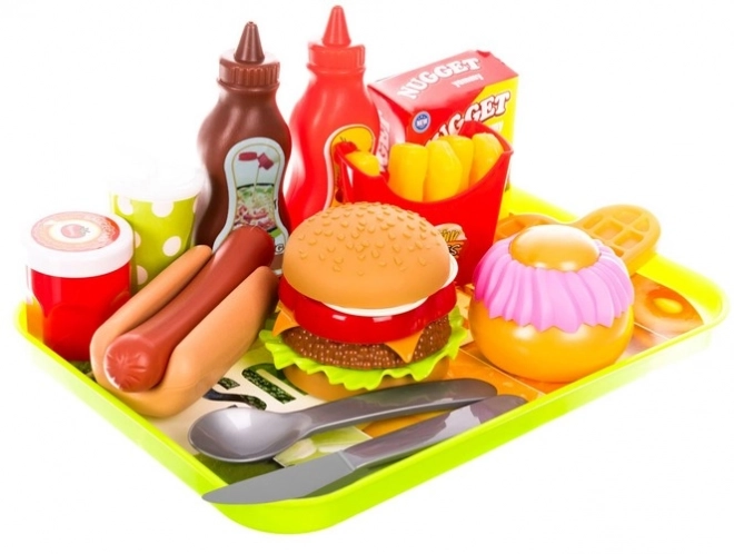 Ensemble de fast-food pour enfants