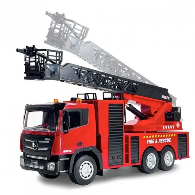 Camion de pompiers télécommandé avec échelle télescopique