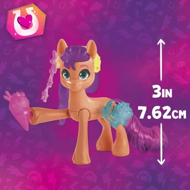 Figurine Sunny Mon Petit Poney Marques de Cutie Magique