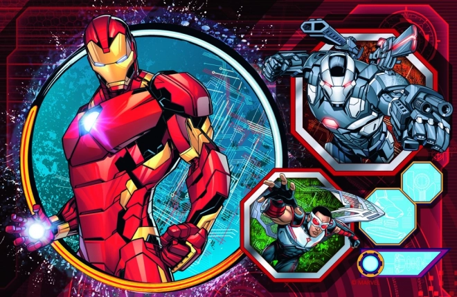 Minipuzzle Avengers 54 pièces
