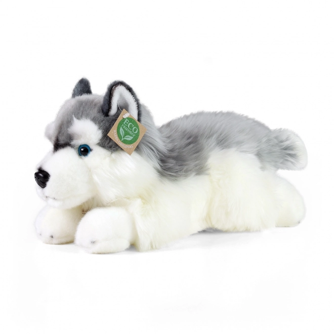 Rappa Peluche Husky couché 30 cm