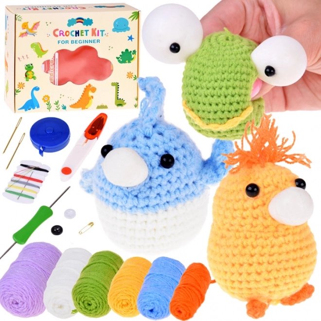 Kit créatif pour crochet - Créez votre propre animal