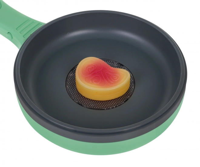 Poêle interactive avec fonction de friture pour enfants 3+ Nourriture + effets lumineux et sonores