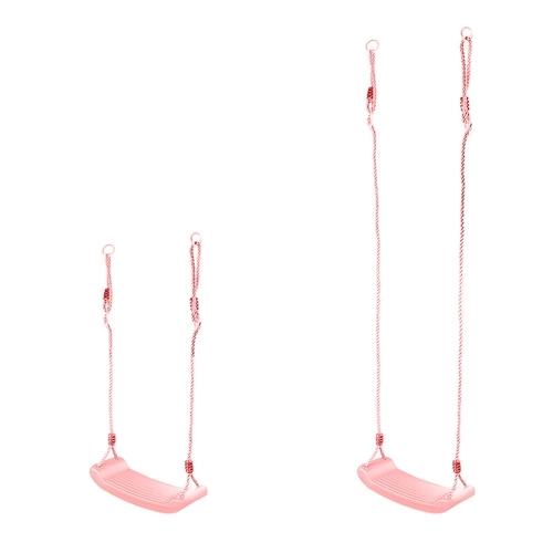 Balançoire pour enfants à corde rose