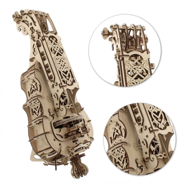 Ugears 3D puzzle mécanique en bois Vielle à roue
