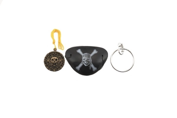 Épée de pirate avec accessoires 58cm