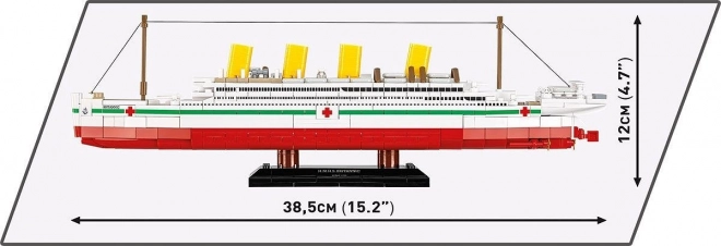 Modèle de navire H.M.H.S. Britannic 1:700