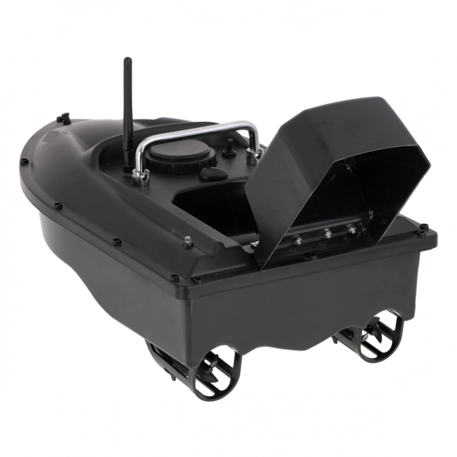 Bateau appât RC noir