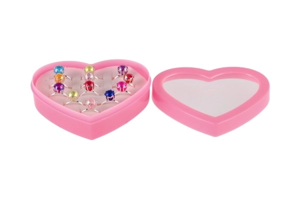 Bagues avec perle pour petites princesses