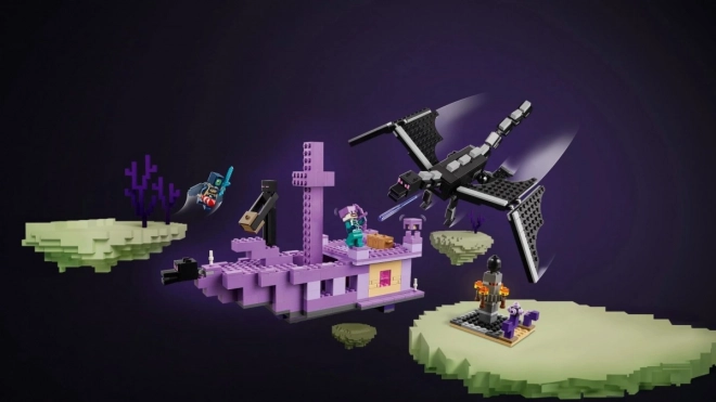 LEGO Minecraft 21264 Dragon de l'Ender et navire de l'End