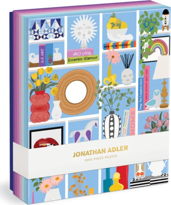 GALISON Puzzle Jonathan Adler - Shelfie 1000 pièces