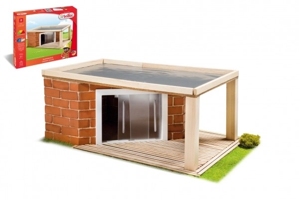 Kit de construction Teifoc Maison de jardin 135pcs dans une boîte 35x29x5cm