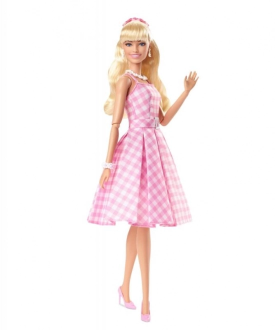 Poupée de film Barbie Margot Robbie en Barbie avec robe rose