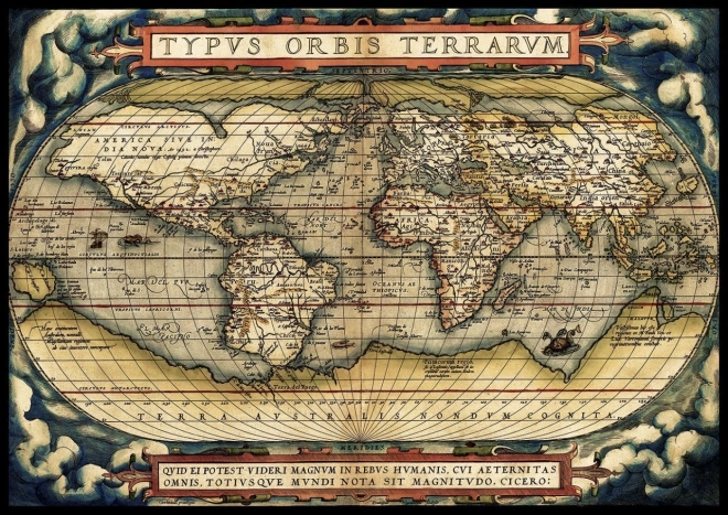 ART PUZZLE Puzzle Premier atlas moderne de l'année 1570, 3000 pièces