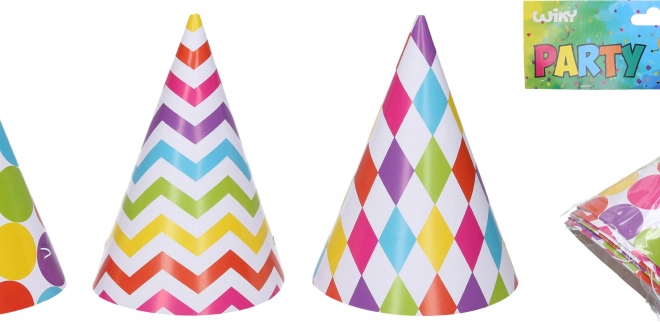Chapeaux de fête Mix 15 cm