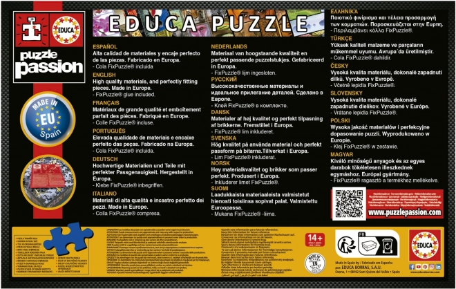 Puzzle Educa Selfie de Chiots 1000 pièces