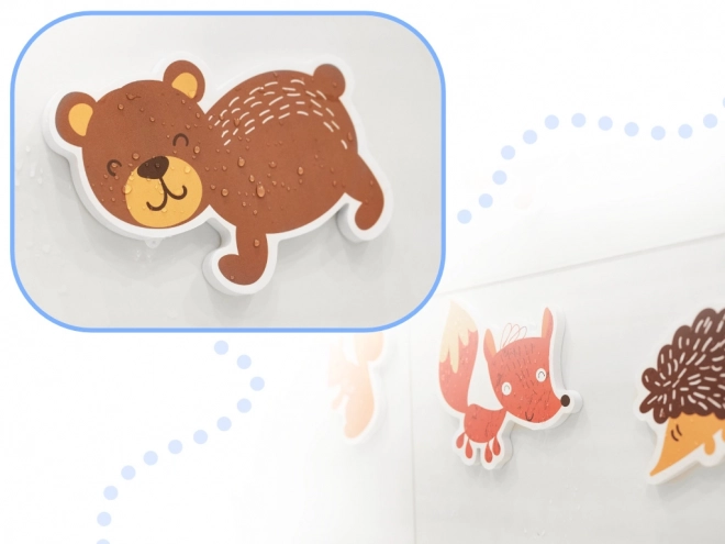 Animaux en mousse pour le bain - Zoo
