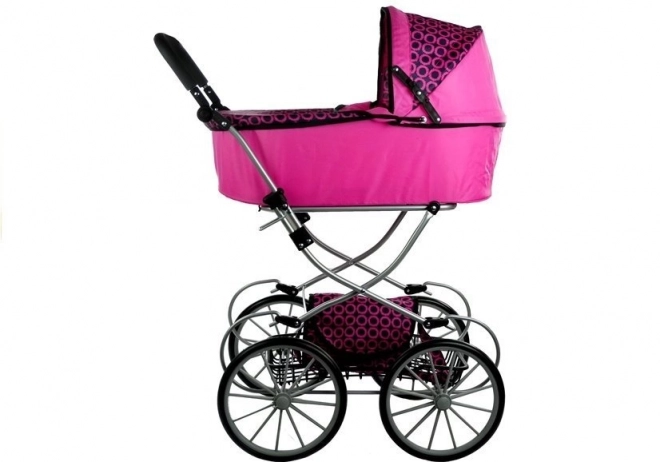 Poussette pour poupées Alice Retro, grande, profonde, sac