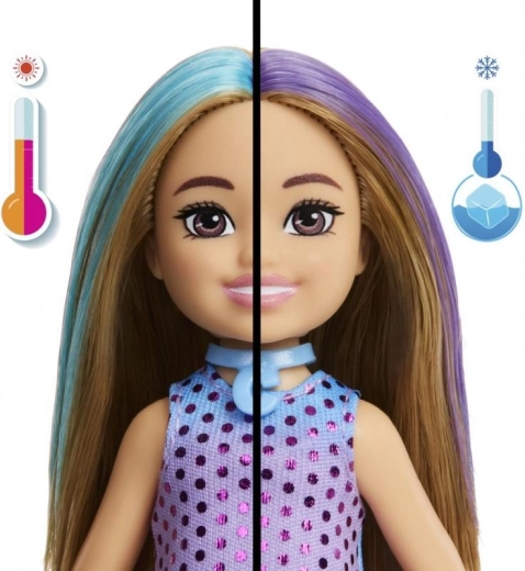 Transformation colorée des cheveux