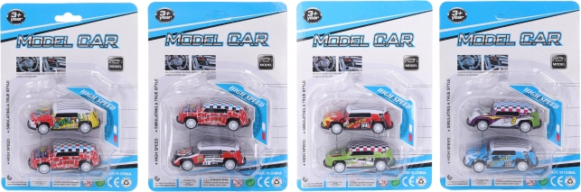Set de voitures 6,5 cm