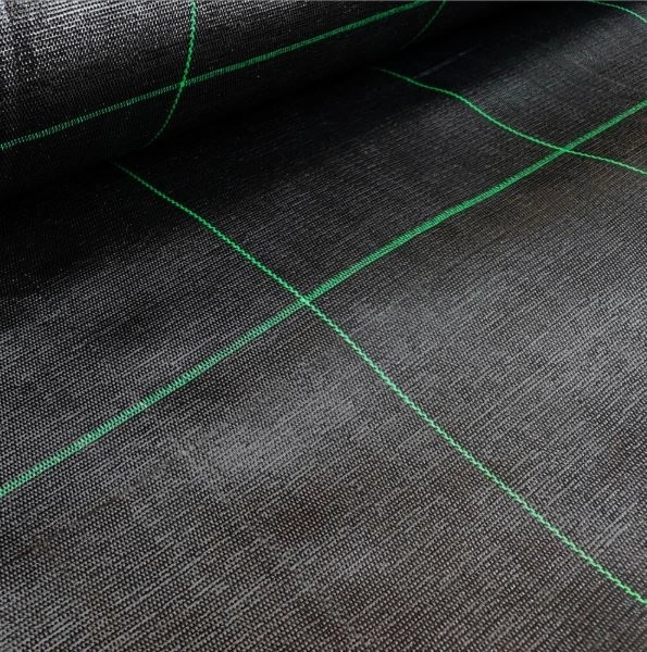 agrotextile noir 1,1x50m UV 135g avec ancres