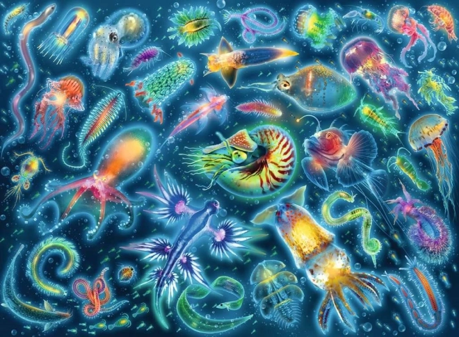 Puzzle Ravensburger Méduses 500 pièces