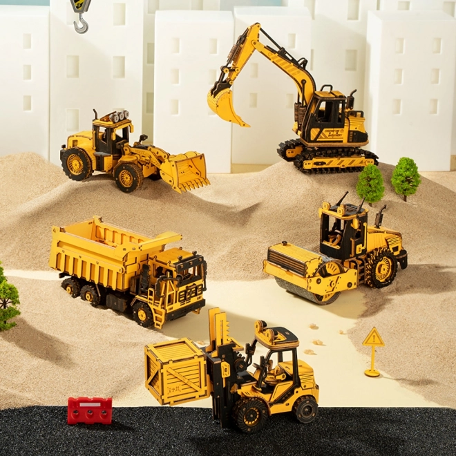 Puzzle 3D en bois RoboTime - Pelle