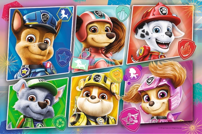 TREFL Puzzle La Pat' Patrouille dans le film : Amis prêts à l'action 60 pièces