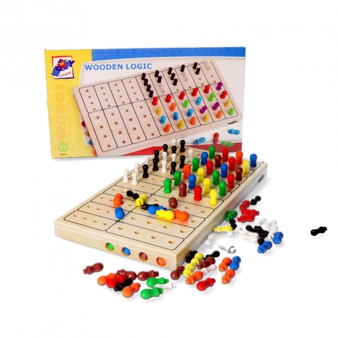 Jeu en bois Logic Master Mind