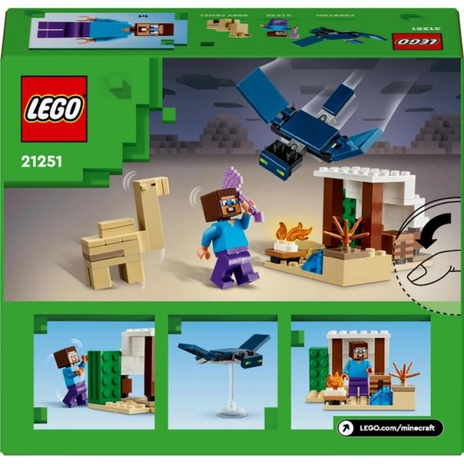 Blocs Minecraft 21251 Expédition Désertique de Steve