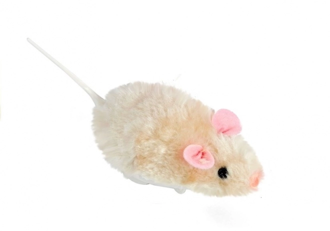 Souris à vis court avec queue qui bouge