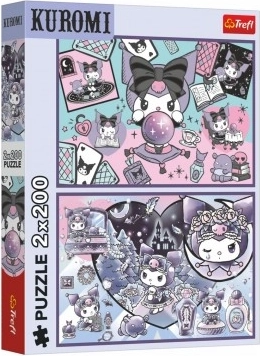 Puzzle Neplechy avec Kuromi 2x200 pièces