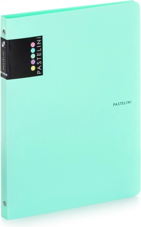 Classeur en polypropylène A4 vert PASTELINI