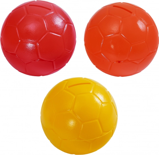 Tirelire ballon Tango en plastique