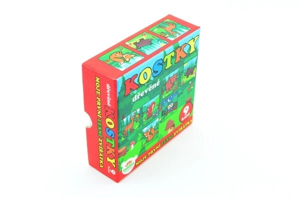 Cubes Kubus Mes Premiers Animaux Bois