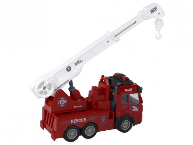 Véhicule de Secours avec Grue Télécommandée